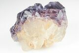 Purple Cubic Fluorite Crystals With Phantoms - Cave-In-Rock #193784-1